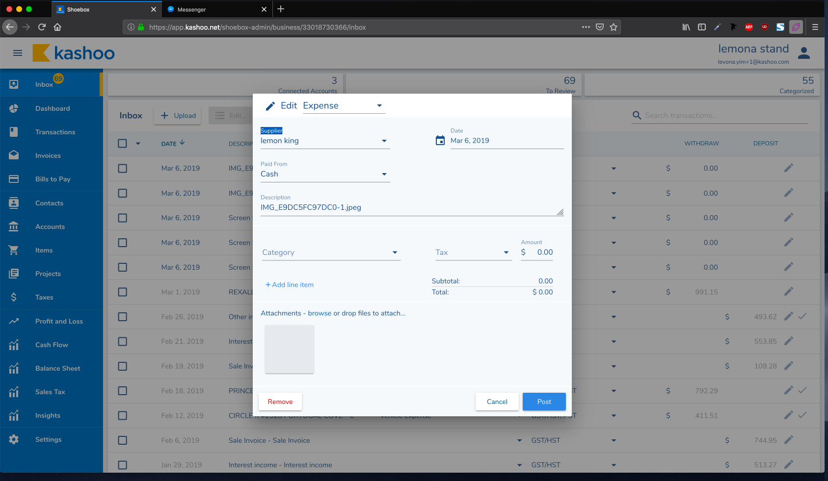 Inbox-expense-old